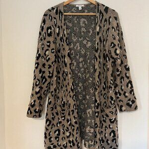 Leopard Print Cardigan